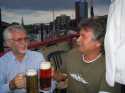 Ralf & Heinz: zwei old Spacemen an Bord des Feuerschiffs "Cork" im Hamburger Hafen.

Foto R. Frhlich