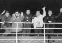 Die Blizzards auf der Heimreise von einem Gig in Schleswig-Holstein auf der F�hre Gl�ckstadt - Wischhafen

Foto Jerry