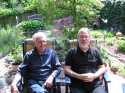 Ralf-drms.-links (o.B.!) und Peter-leadg.-rechts bei einem netten Treffen in Osnabr�ck im Mai 2009.

Foto: Meyer