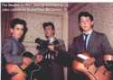 Drei junge Beatles 1957 (!): George, John & Paul.