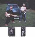 Barry-lead guitarist & Ron-bass guitarist & band leader met at Aberdeen/Scotland in July 2010 (with their new band-transportation?).