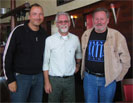 Christian Mangels, Ralf Fr�hlich und Erwin Prie�